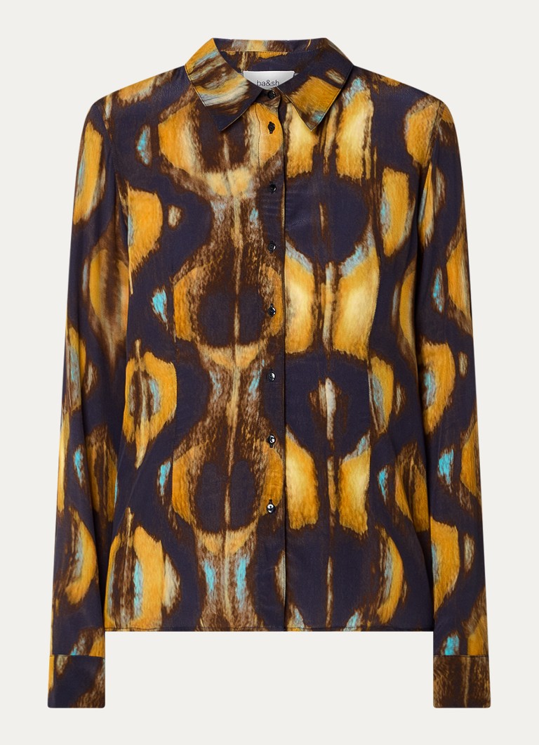 ba&sh Teya blouse with print