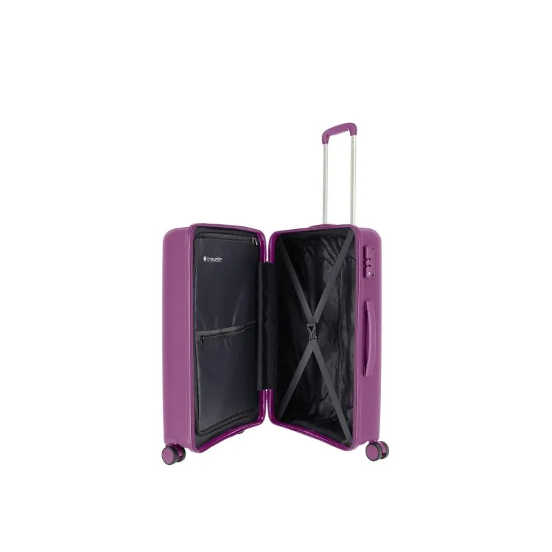Travelite VAKA Kofferset M\/L und Beautycase - purple