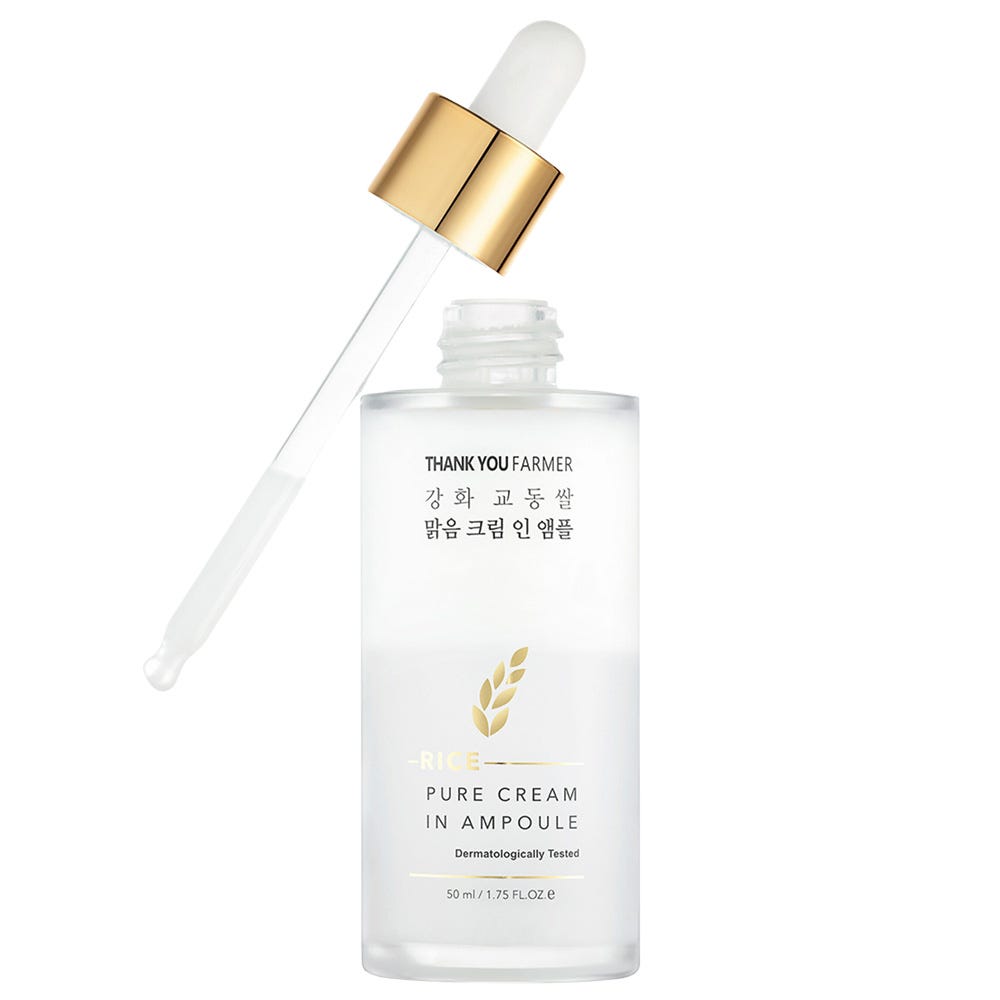 Thank You Farmer Rice Pure Cream In Ampoule 50 ml