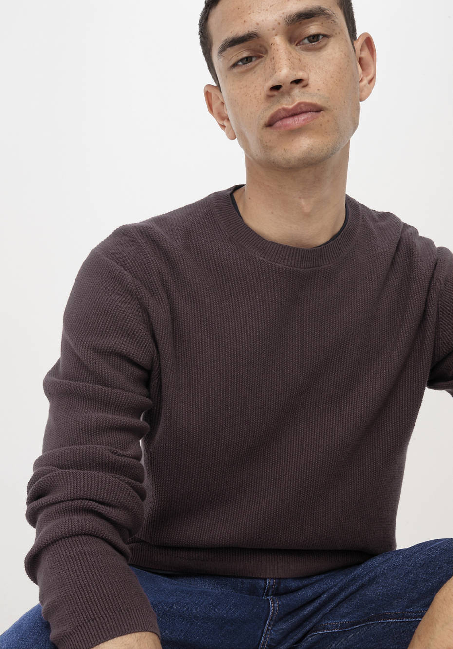 Pullover aus reiner Bio-Baumwolle