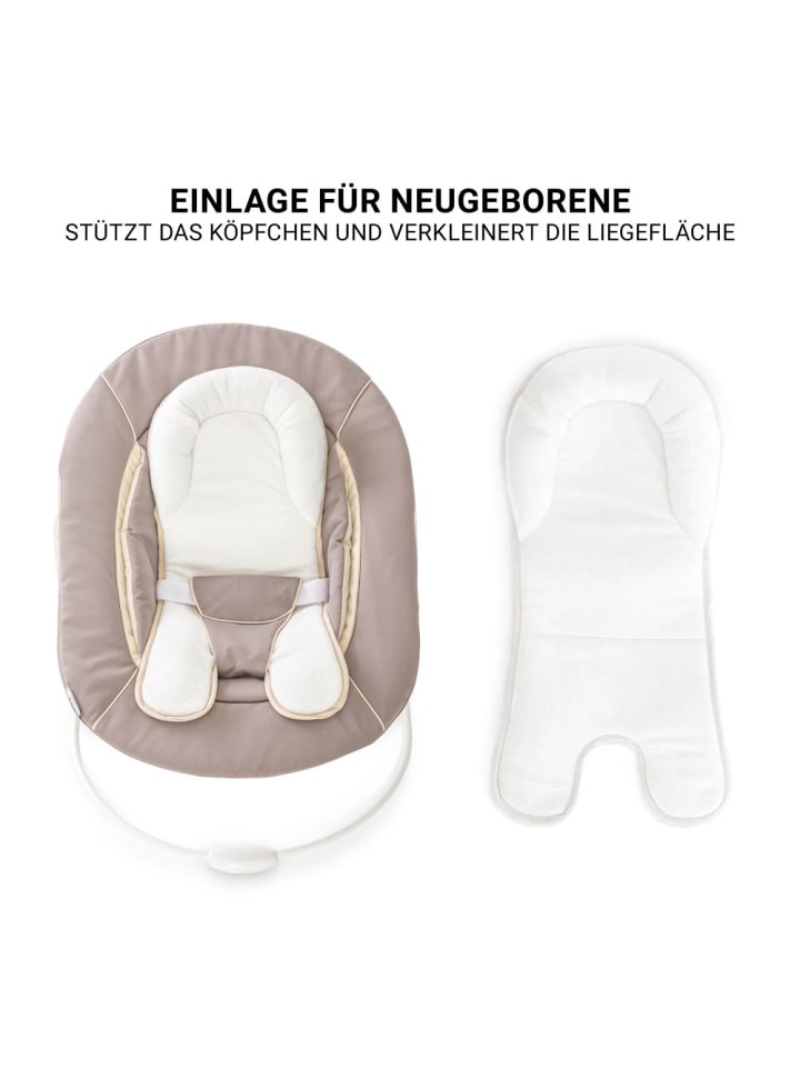 Hauck Beta Plus Dark Grey 5-tlg. Newborn Set - Hochstuhl in grau,beige günstig kaufen onesize