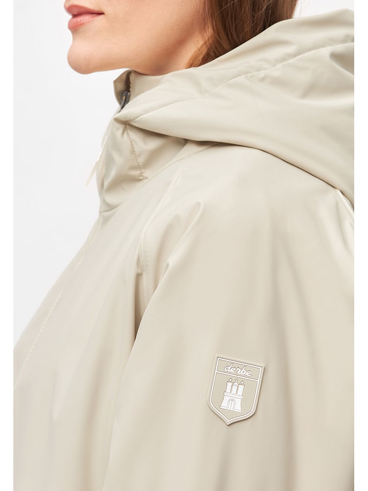Derbe Regenjacke in Sand günstig kaufen