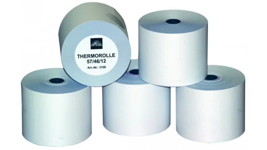 OMEGA Thermorolle 57/46/12mm 25m 5 Rollen