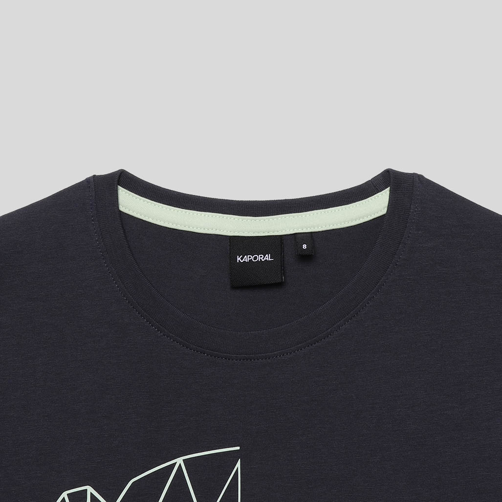 OPIK   T-shirt bleu garçon 100% coton