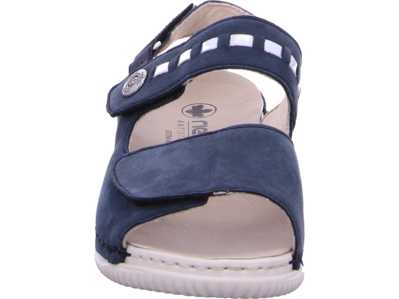 RIEKER Komfort Sandalen blau