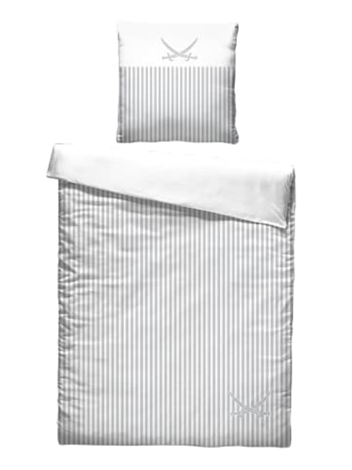 Sansibar Bettwäsche Lighthouse in Silber günstig kaufen