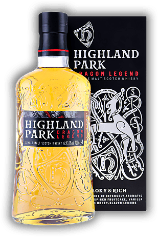Highland Park Dragon Legend 43,1% Highland Park Dragon Legend 43,1% Dragon Legend - die reichere und rauchigere Seite von Highland Park. 0,7	 Liter - Vol 43,1%