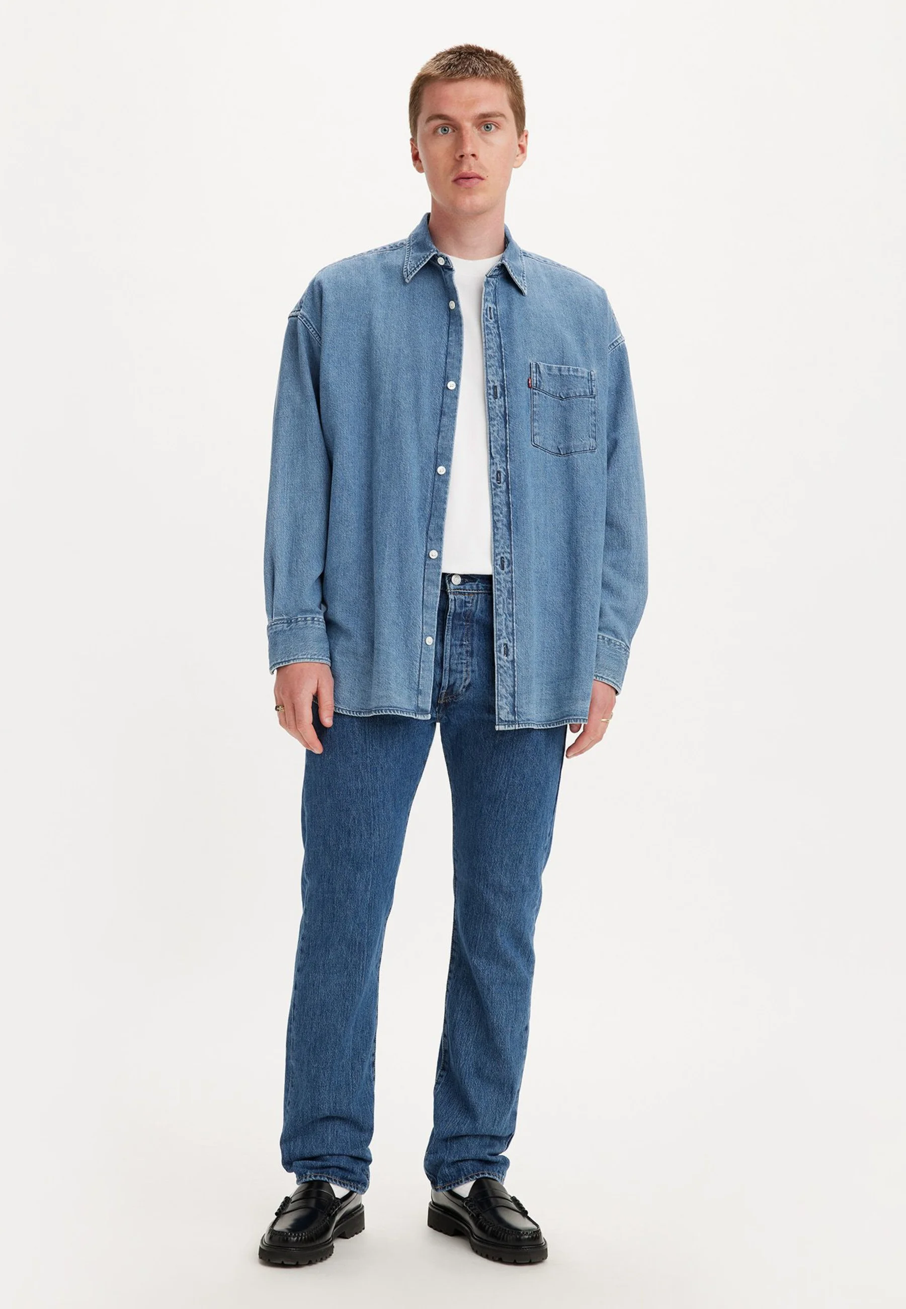 Levi's® Plus 501® ORIGINAL - Vaqueros pitillo