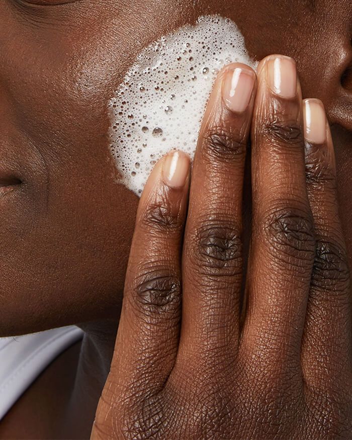 Crème nettoyante moussante anti-acné à 4 % de peroxyde de benzoyle