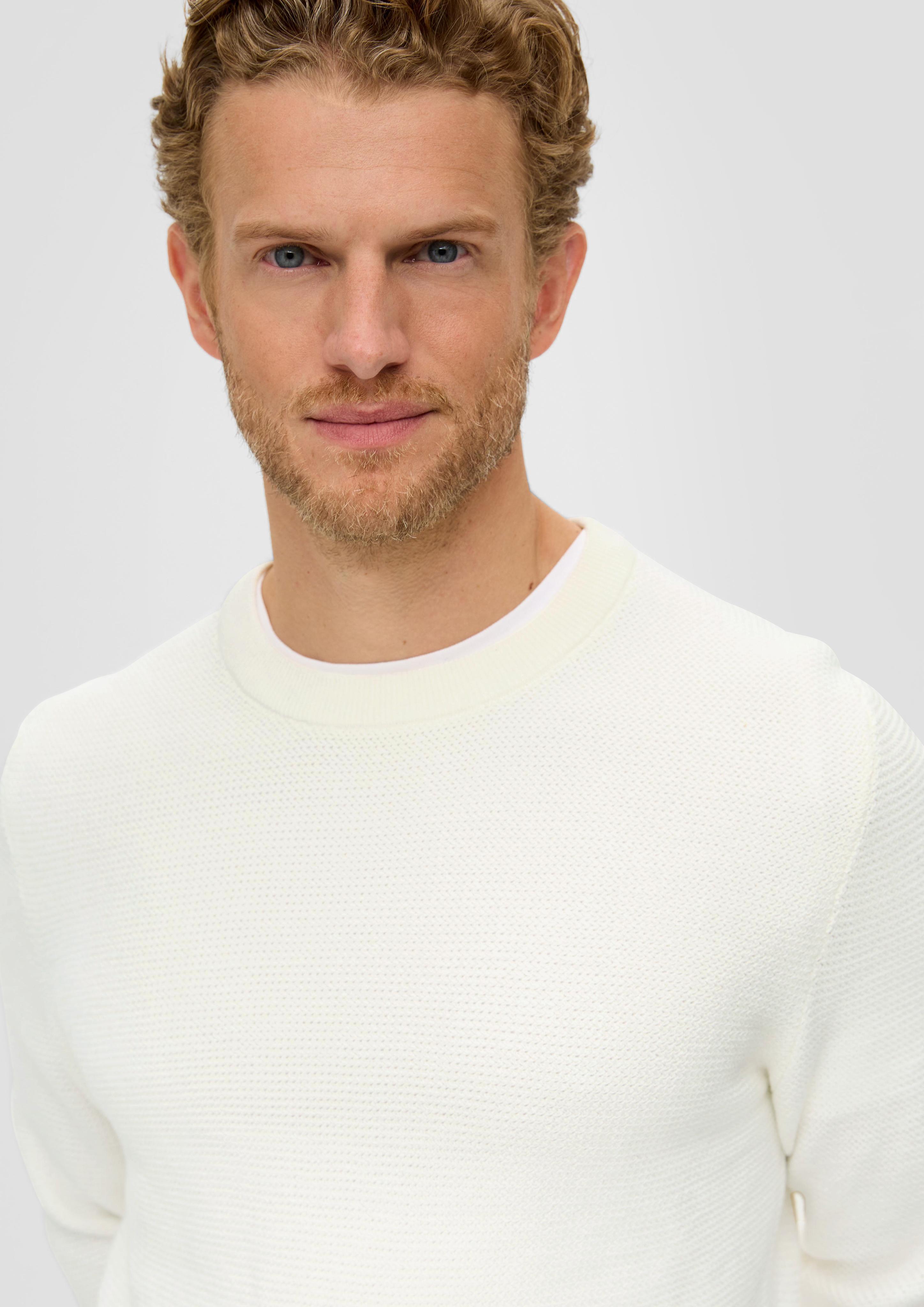 Pullover aus Strukturstrick  2118066-0240