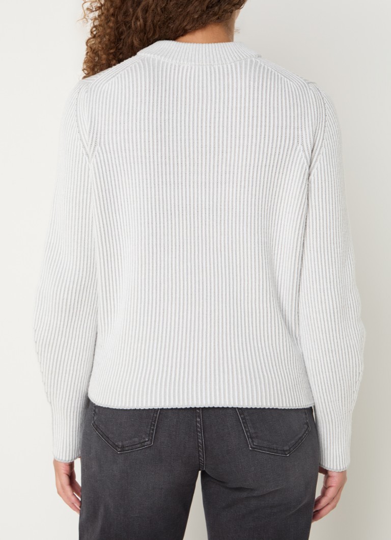 Pulover OPUS Padova din material elastic cu nervuri