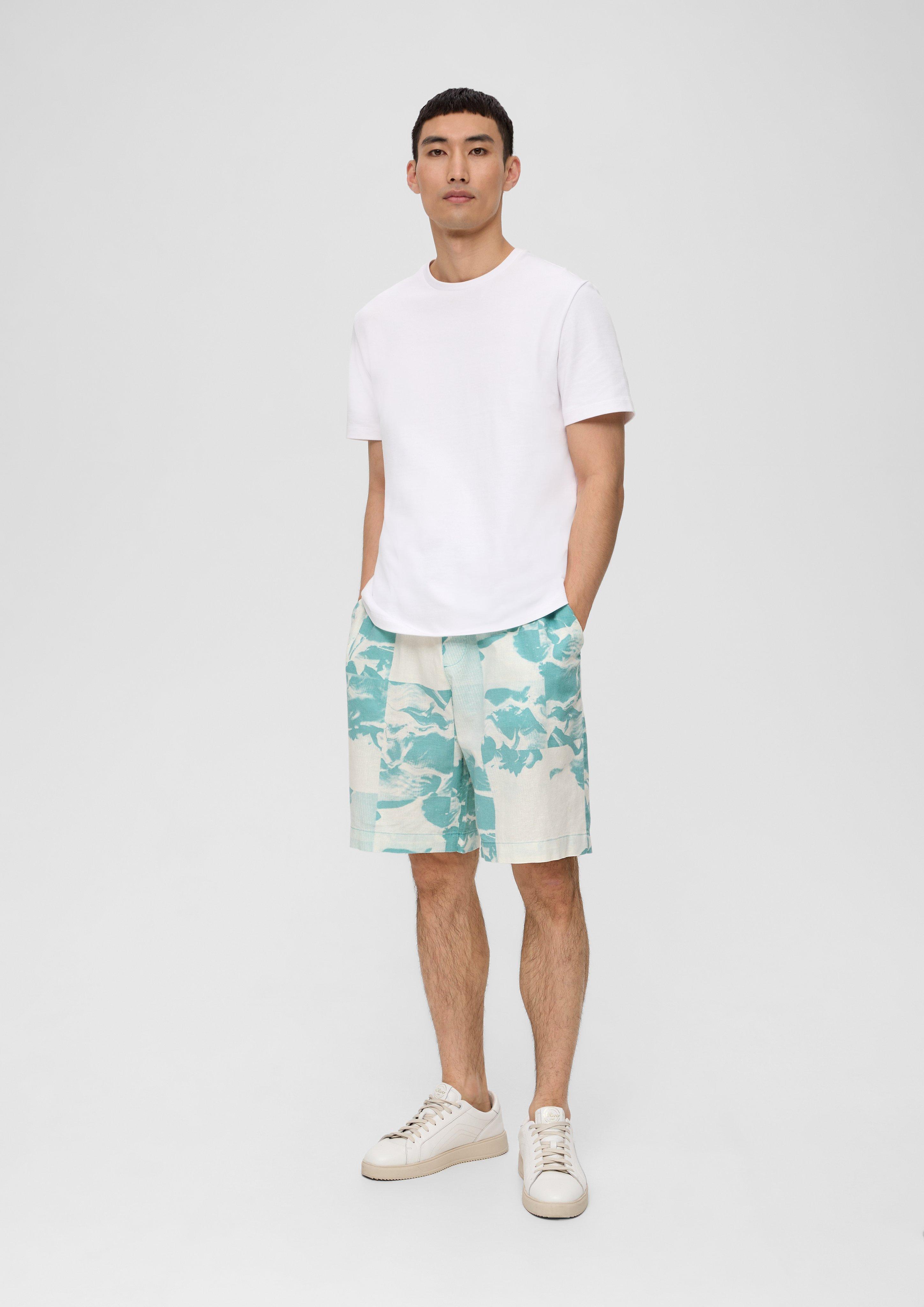 Bermudas aus Leinenmix  2128992-01A9