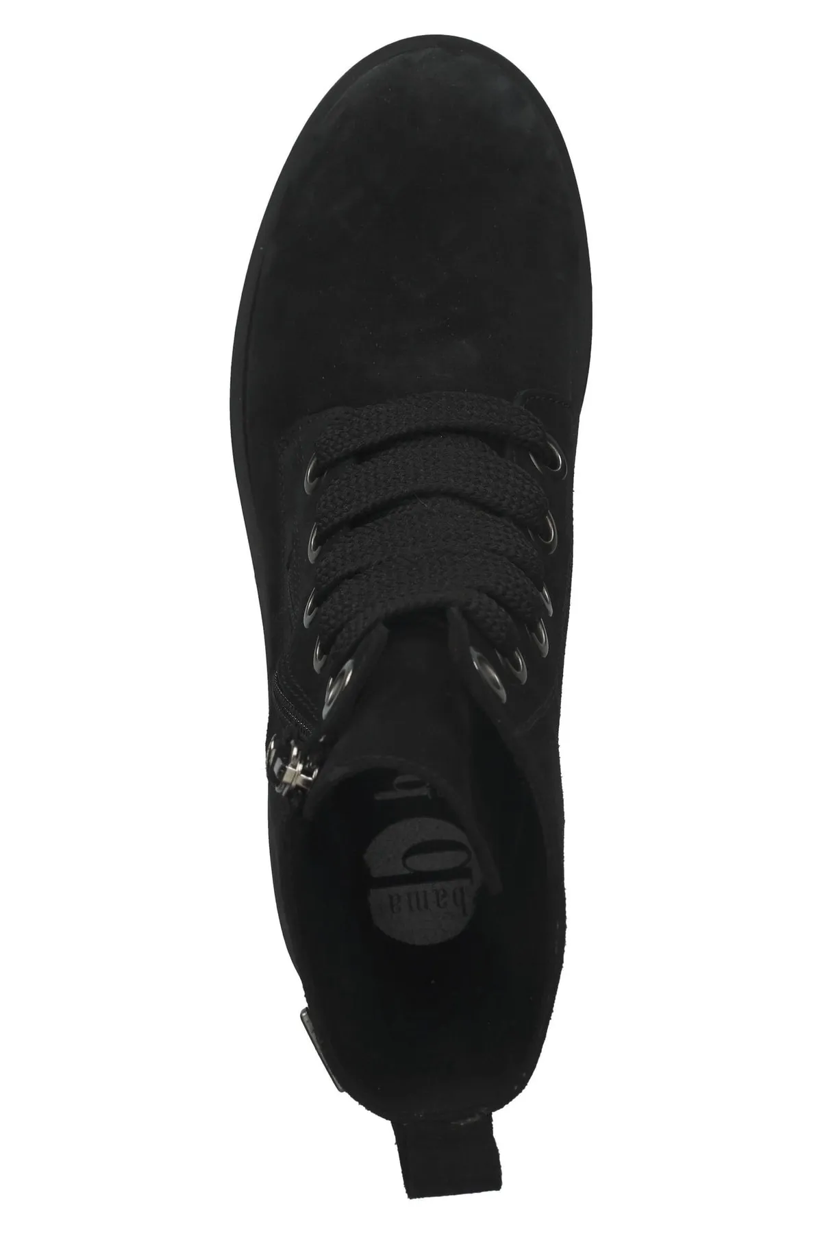 Bama  Stiefelette - Schwarz - Blockabsatz