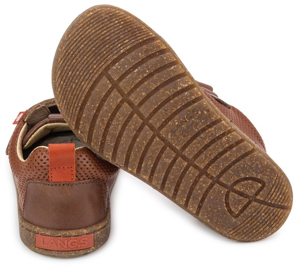 LANG.S Kids ~ Ember LowCut Leder ~ Brown