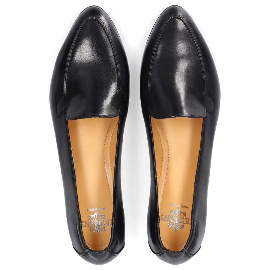 Truman's - Loafer 8983 Nappaleder Logo schwarz - schwarz