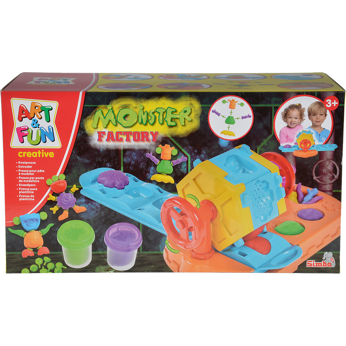 Art & Fun - Knetset Monster Factory