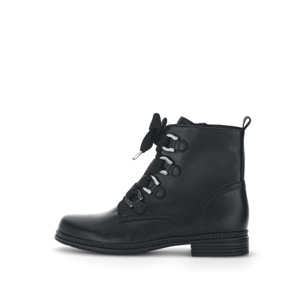 Gabor fashion Schnürstiefelette schwarz