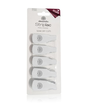 Alessandro Striplac Peel or Soak Off Clips Nagellack-Set-1 Stk