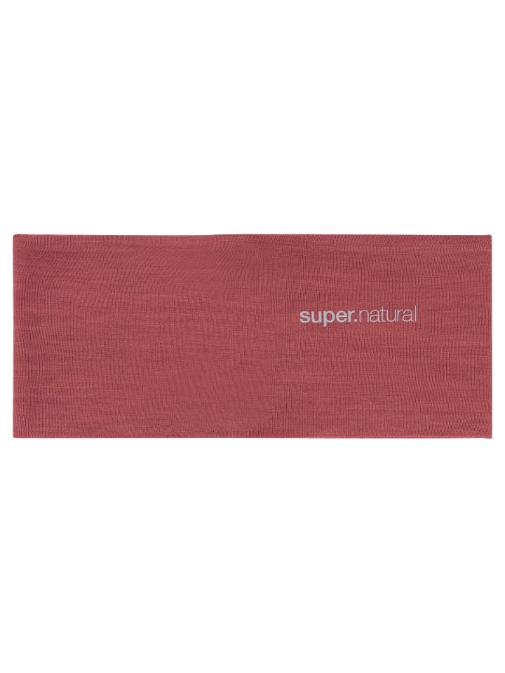 super.natural Merino Stirnband WANDERLUST HEADBAND in Rosa günstig kaufen
