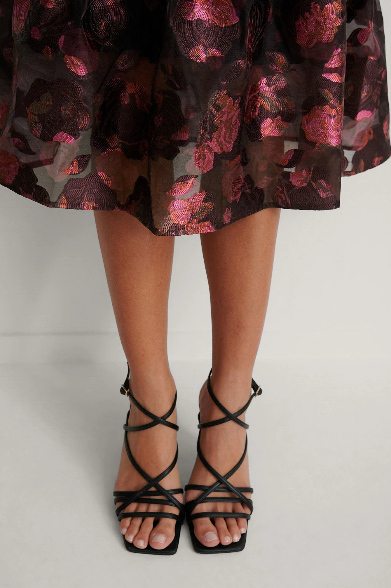 Wickelkleid V-Ausschnitt