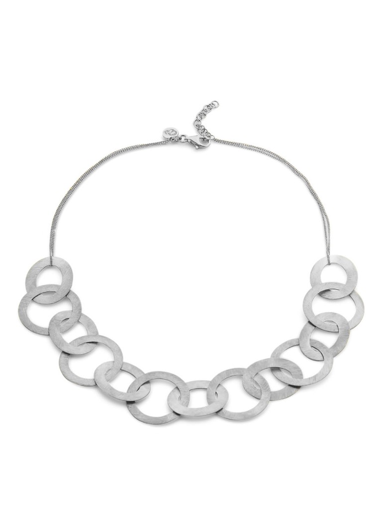 Casa Jewelry Lola hopeinen kaulakoru