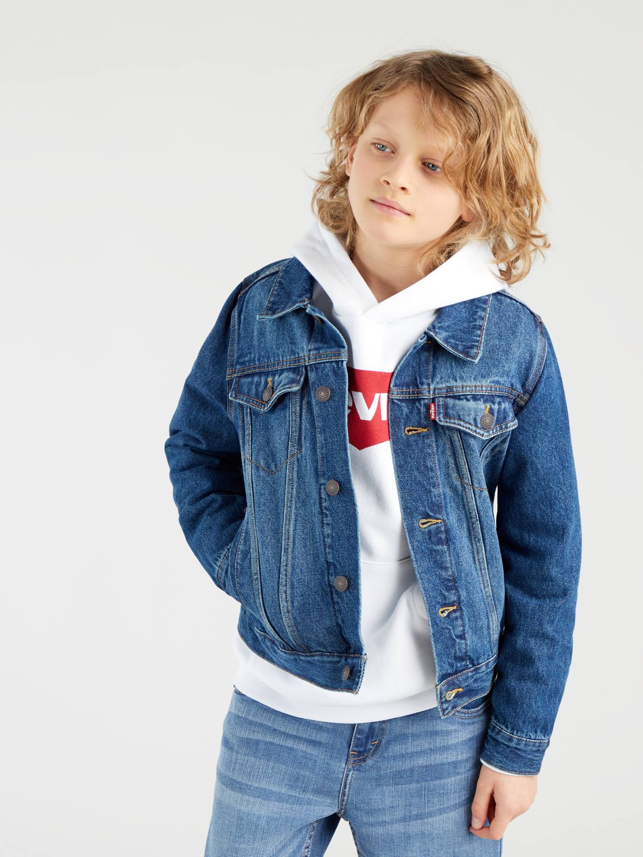 Veste en jean Trucker Jacket LEVI'S® bleu jean