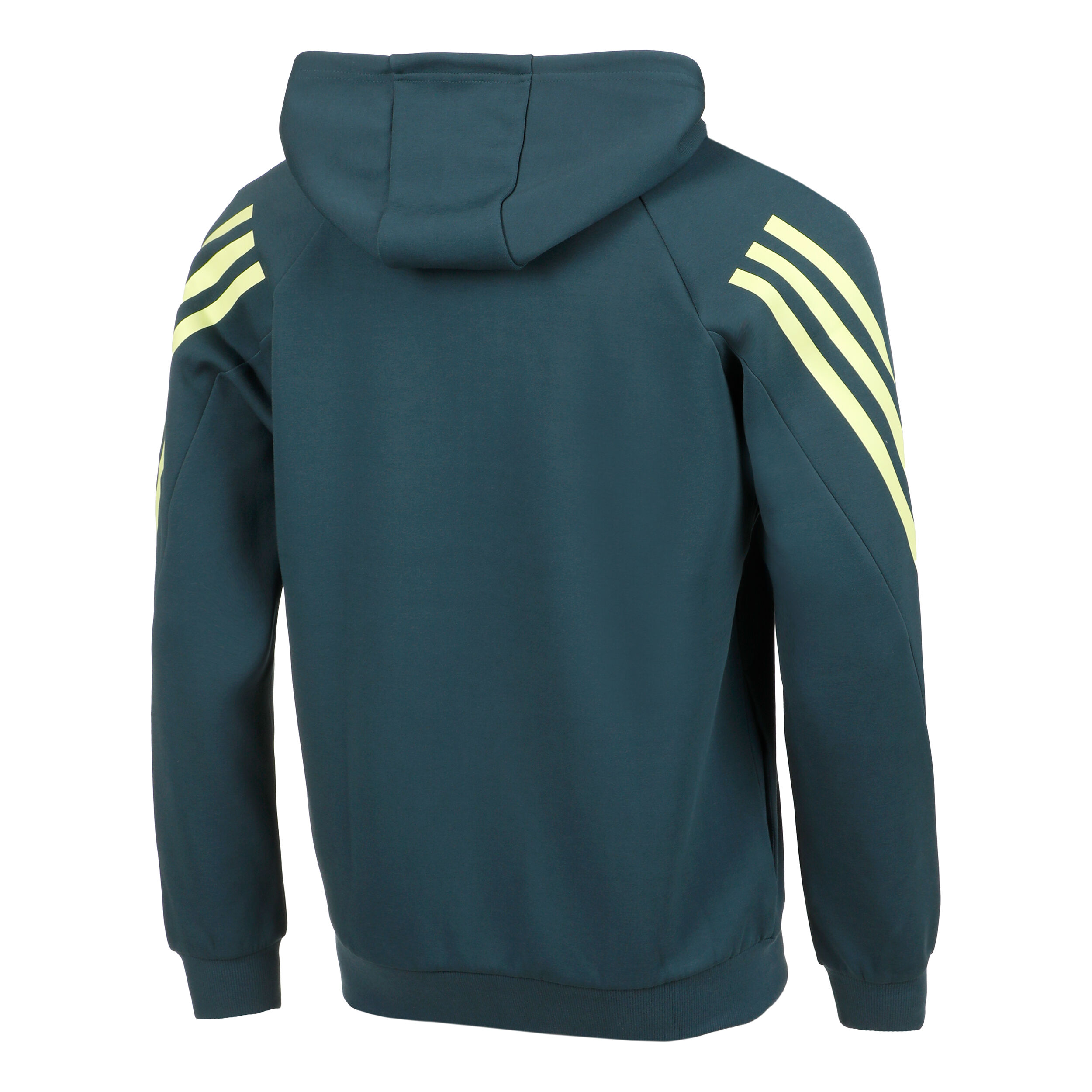 Future Icon 3 Stripes Full-Zip Sweatjacke Herren - Dunkelgrau
