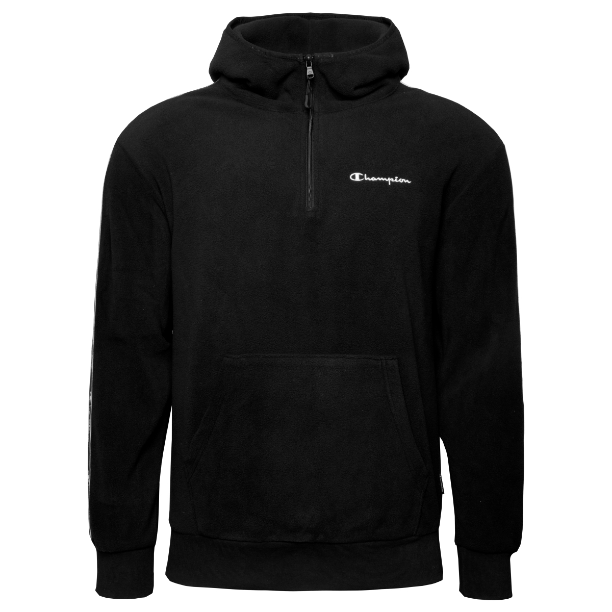 Champion Hooded Half Zip Sweatshirt schwarz