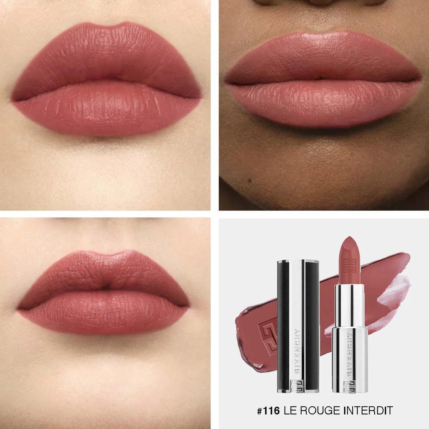 Le Rouge Interdit Barra de labios Seda Intensa