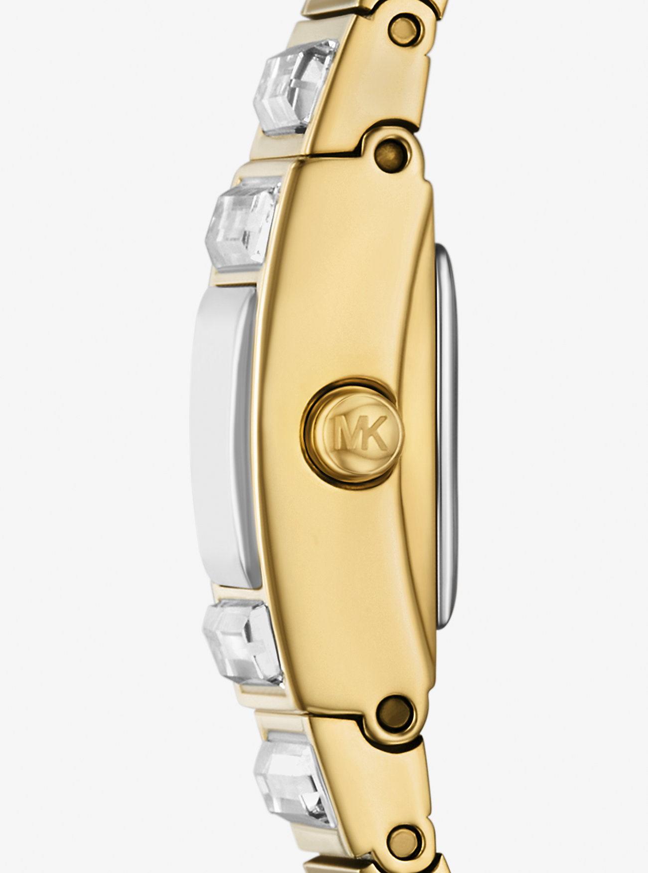 Mini Darrington Pavé Bezel gullfarget klokke i begrenset opplag – GULL