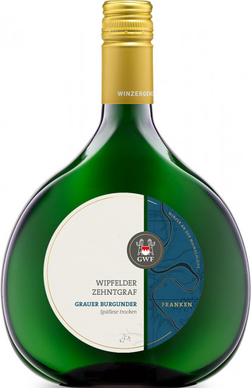 2021 Wipfelder Zehntgraf Grauer Burgunder Spätlese trocken - Winzergemeinschaft Franken eG