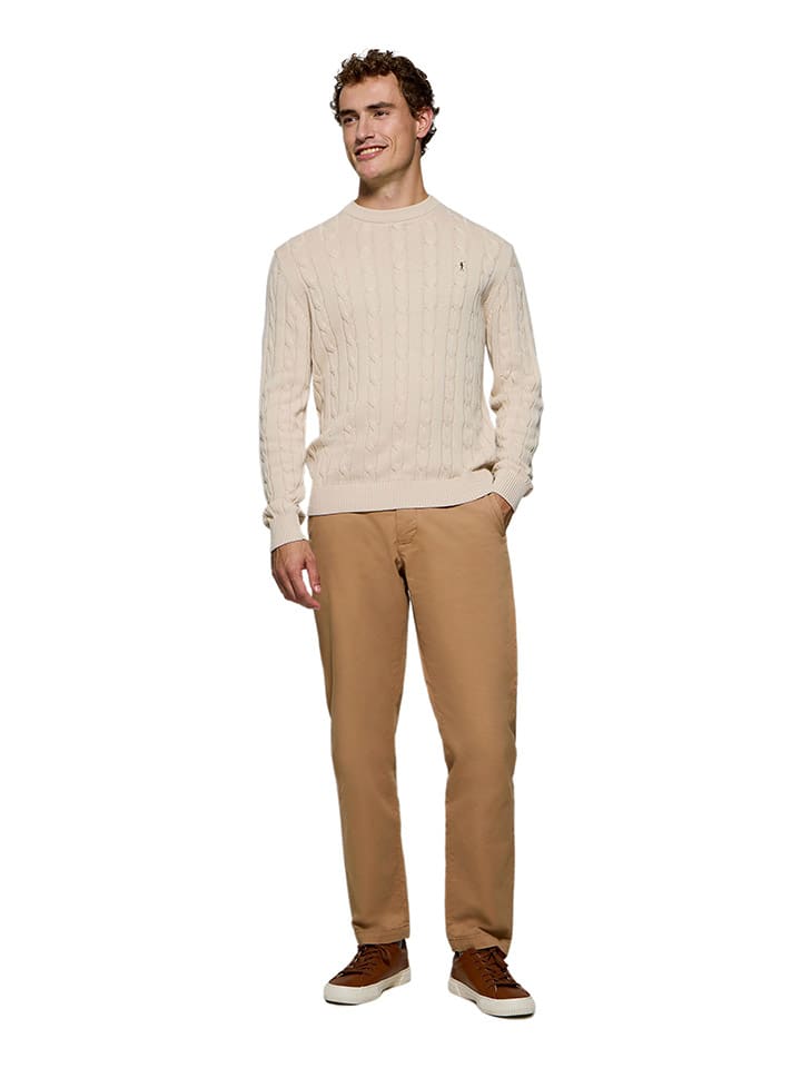 Polo Club Pullover in Beige günstig kaufen