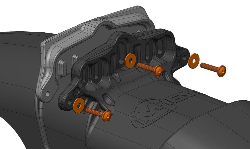 Mudhugger Adapter für EVO Bolt On kaufen | Bike-Discount