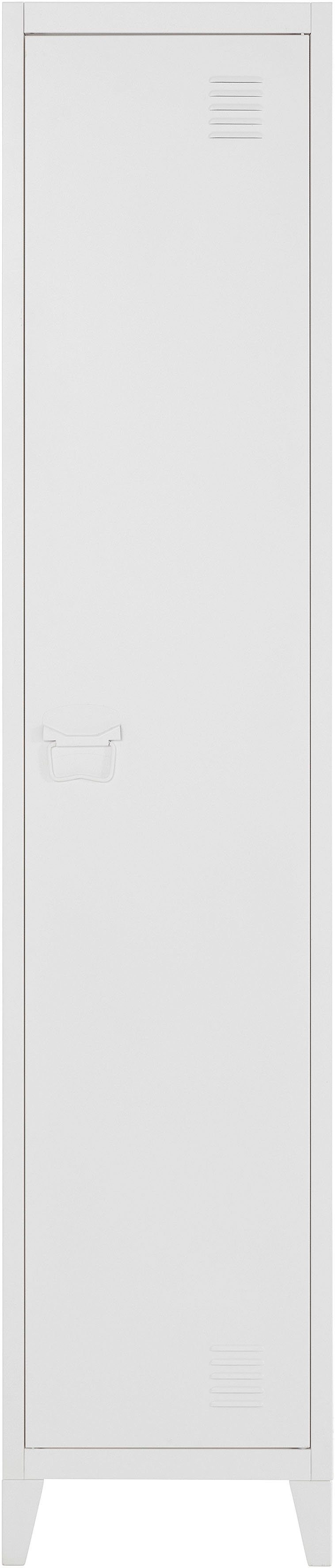 andas Hochschrank Jensjorg Hochschrank aus Metall, 2 x Einlegeböden hinter der Tür, Höhe 180 cm