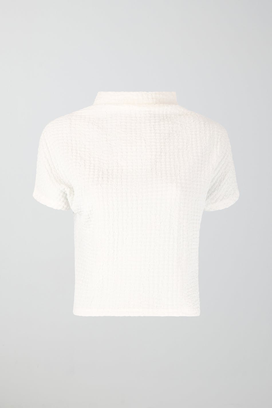 Structure funnel neck top
