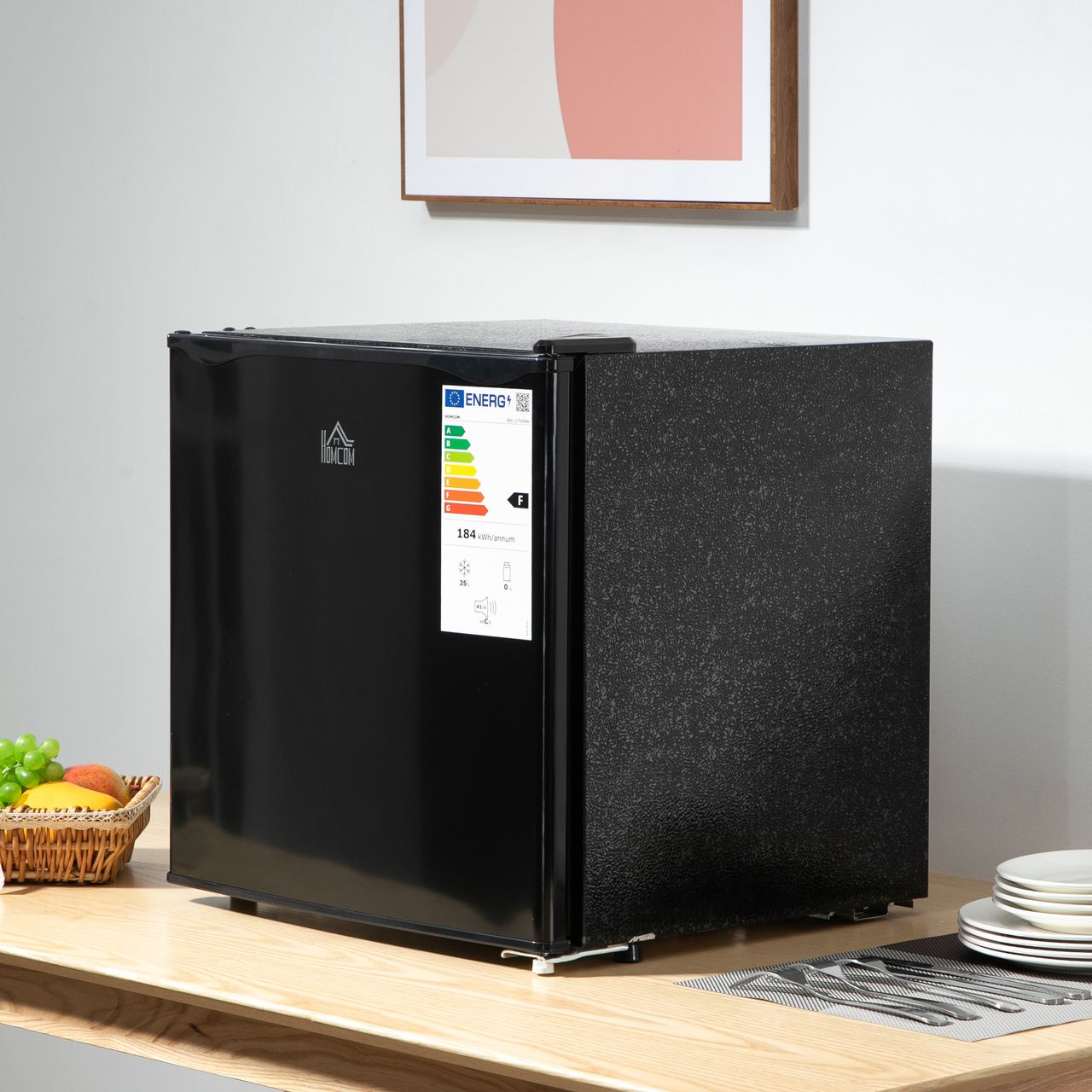 HOMCOM Mini-Gefrierschrank 35 L Gefrierbox 5-stufige Temperaturregelung