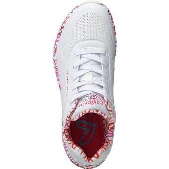 Skechers Uno Loving Love Sneaker in weiß