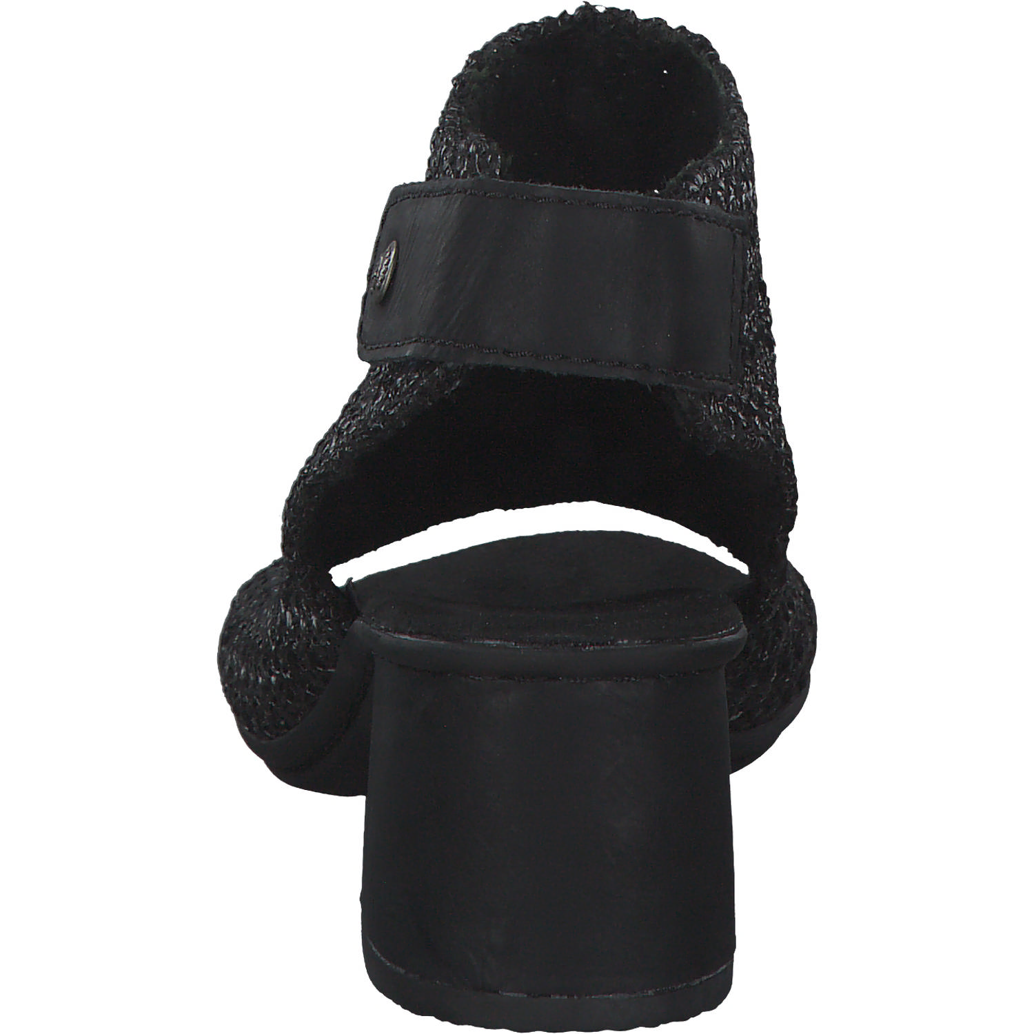 Rieker 64670, Plateau-Sandaletten, Damen, Schwarz