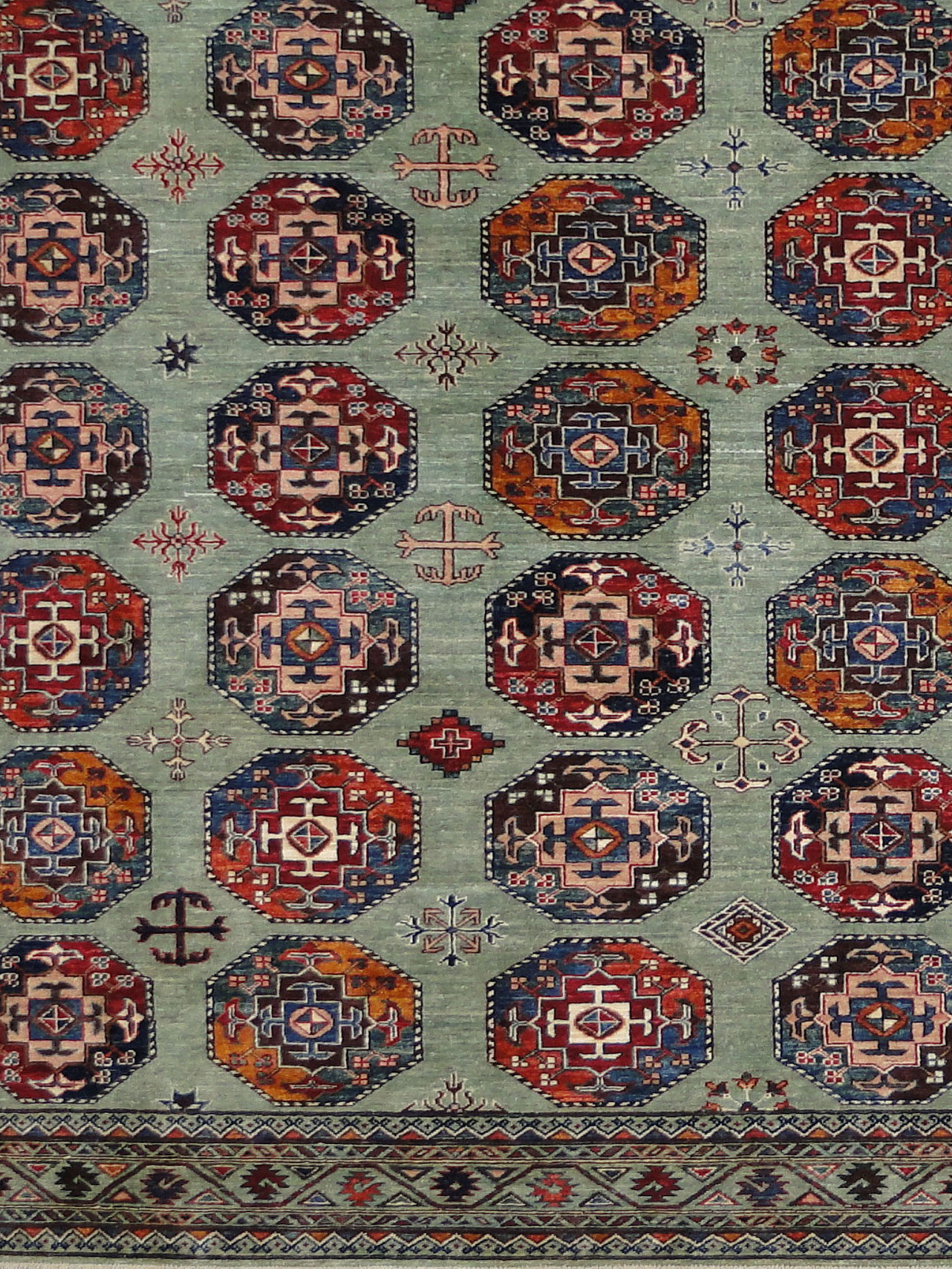 Buchara Ghazni ca. 205 x 298 cm, Unikat / Einzelstück