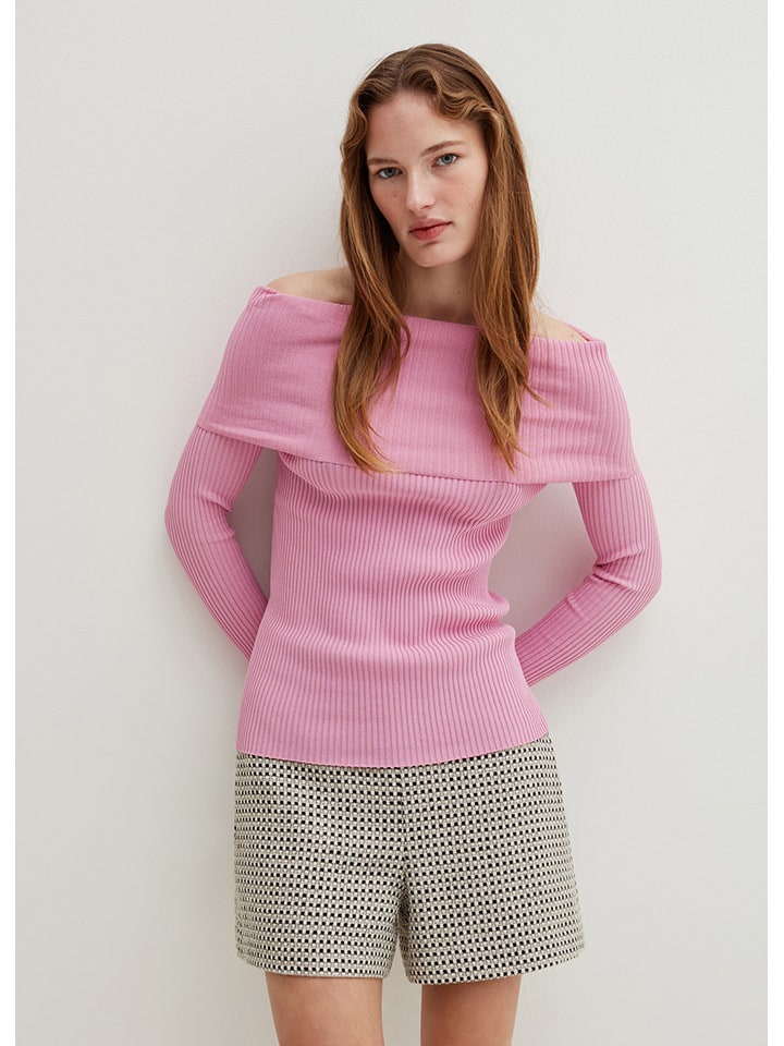 STEFANEL Longsleeve in Rosa günstig kaufen