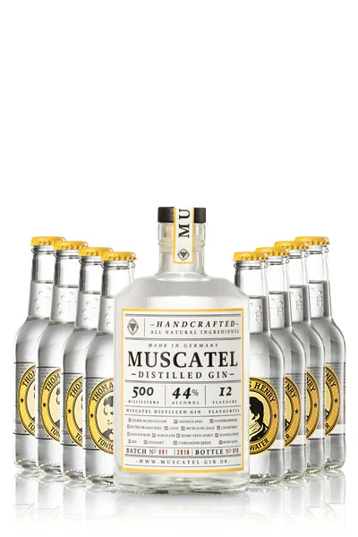 Muscatel Gin & Tonic Paket Geile Weine Weinpaket