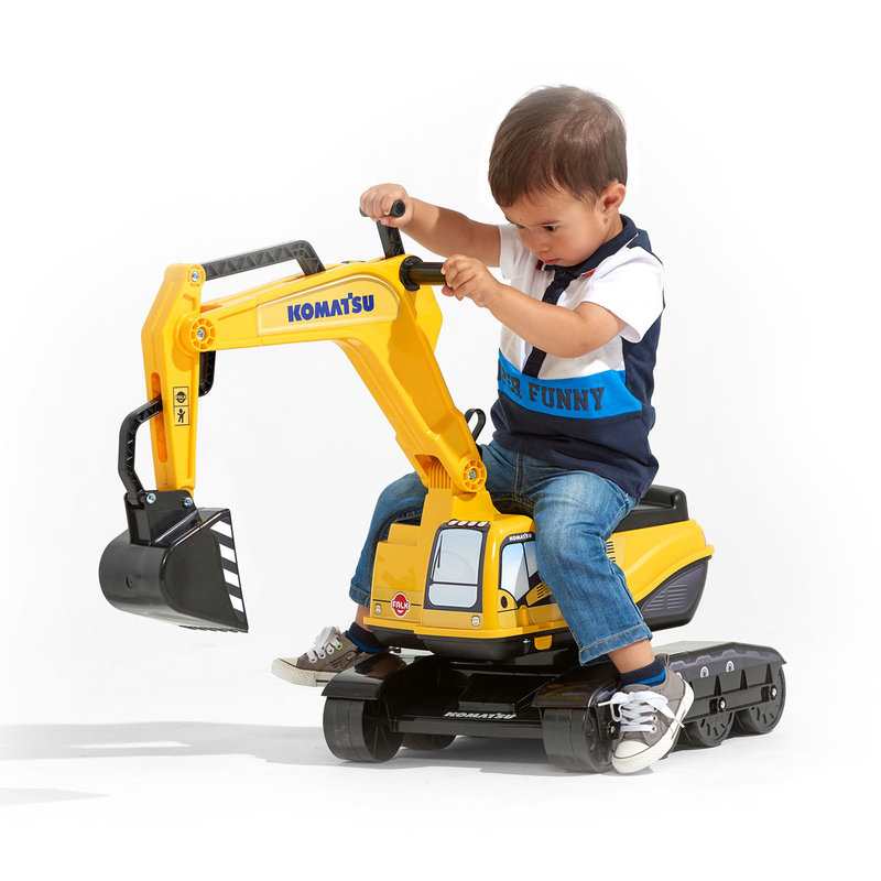 Excavatrice articulée jaune Falk