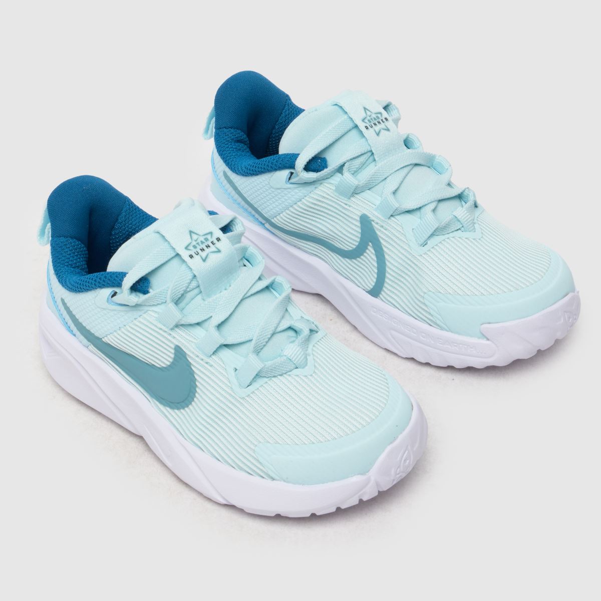 Nike Star Runner 4 lány kisgyermek cipő fehér és kék színben