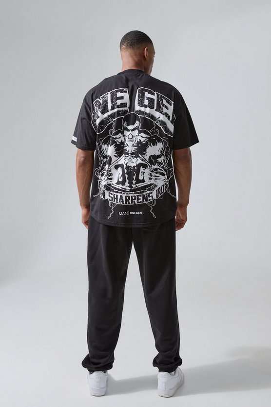 Man Active X Og Gym Oversize T-Shirt