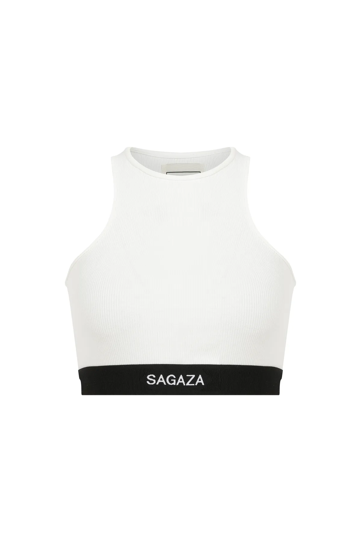 SAGAZA  Bustier - Weiß - Unifarben