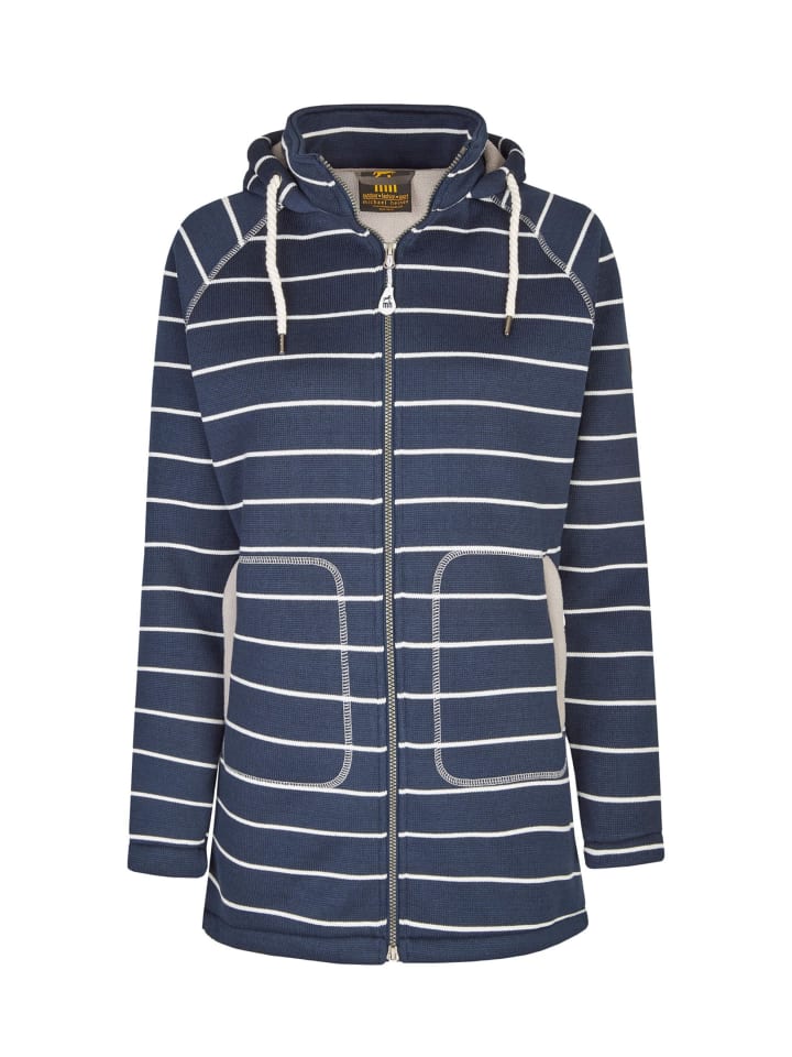 mh michael heinen Strickfleecemantel in navy günstig kaufen