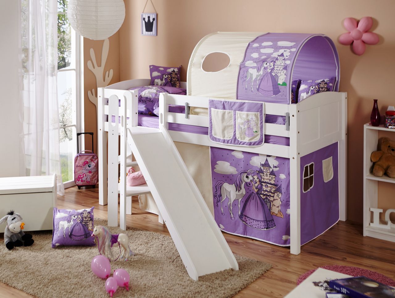 Ticaa Podestbett Ekki Country Horse lila