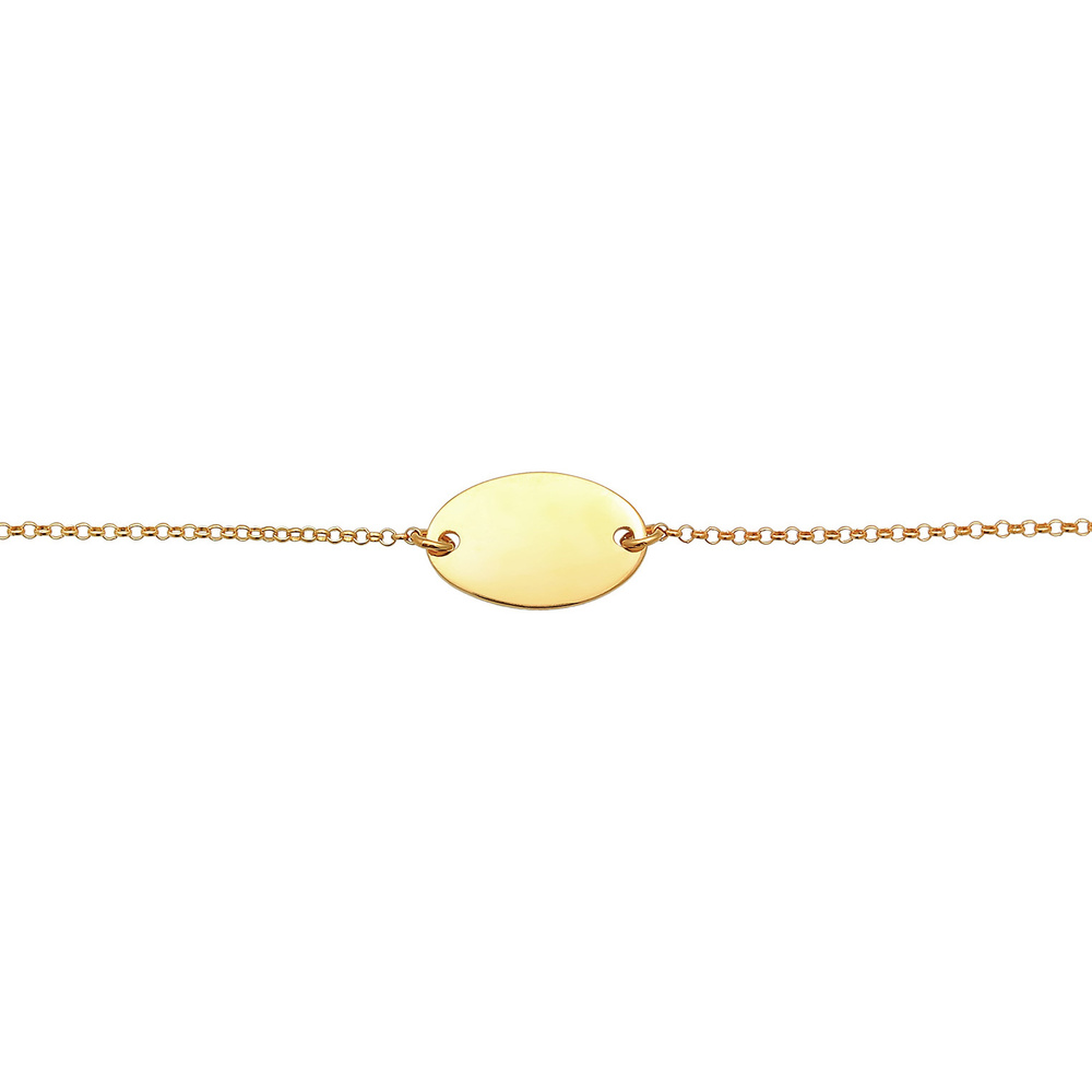 Elli Elli Collier Plättchen 925 Silber collier
