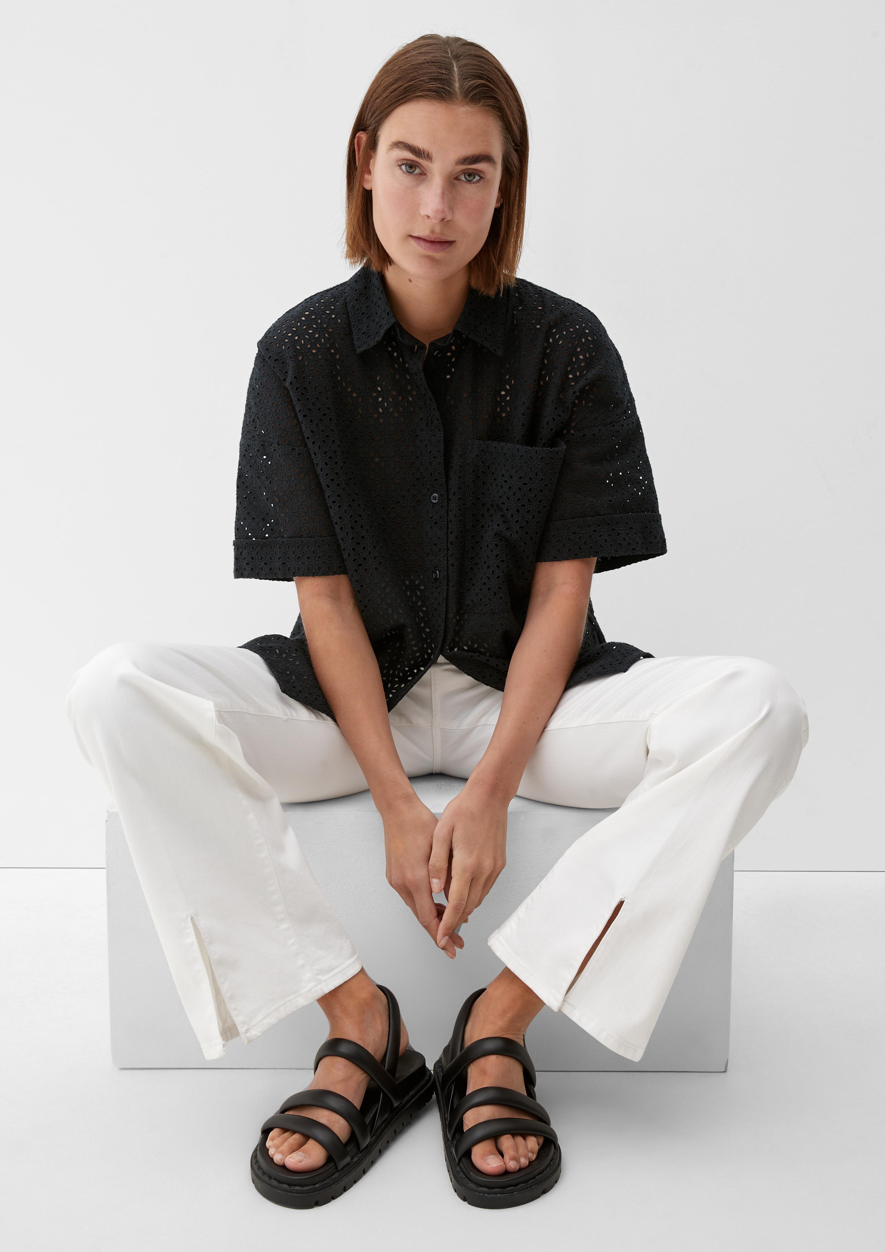 Bluse mit Lochmuster  2128390-99L4
