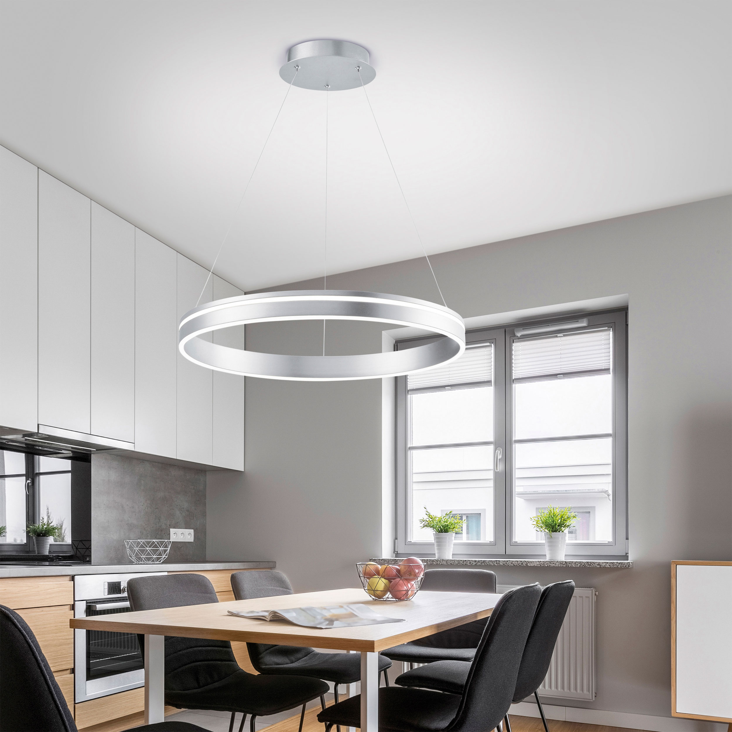 QLED-Pendelleuchte 1flg
